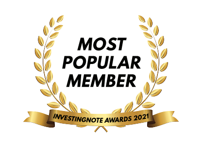 Most Popular Member - InvestingNote Awards 2021