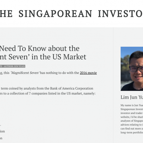 What You Need To Know about the ‘Magnificent Seven’ in the US Market