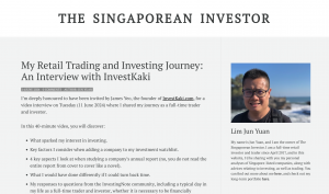 My Retail Trading and Investing Journey: An Interview with InvestKaki