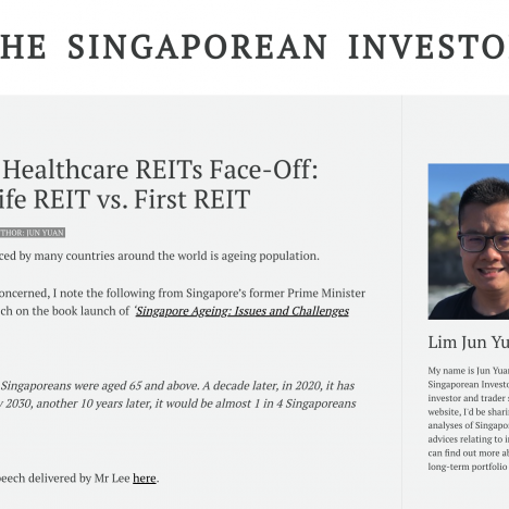 Singapore Healthcare REITs Face-Off: Parkway Life REIT vs. First REIT