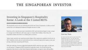 Investing in Singapore's Hospitality Scene: A Look at the 5 Listed REITs