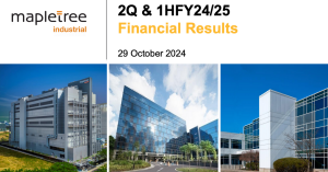 The Essentials You Need to Know about Mapletree Industrial Trust's Q2 and 1H FY2024/25 Results