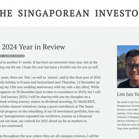 Jun Yuan’s 2024 Year in Review