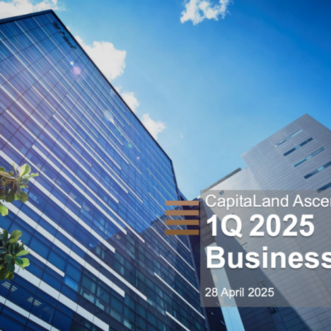 CapitaLand Ascendas REIT’s 1Q FY2025 Business Update: A Review of its Occupancy and Debt Metrics