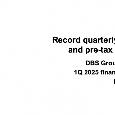 DBS Group Holdings Limited’s 1Q FY2025 Business Update: What Investors Need to Know