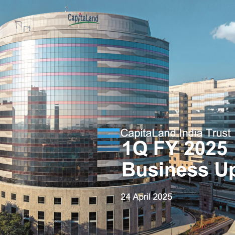 My Review of CapitaLand India Trust’s 1Q FY2024 Business Update