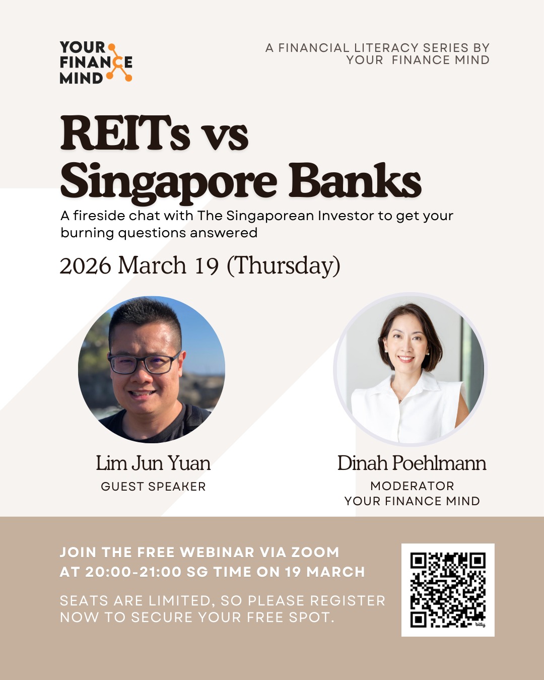 REITs
vs. Singapore Banks - A Fireside Chat with The Singaporean Investor to Get Your Burning Questions Answered