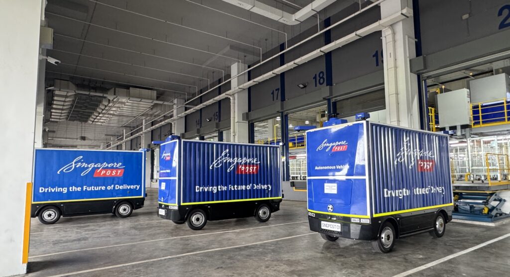 Autonomous Delivery Vehicles in SingPost's Regional eCommerce Logistics Hub